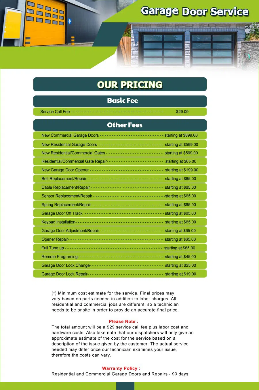 Garage Door 24 Hours Repair Savage, MN 612-927-2188